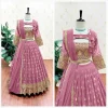 Readymade Embroidered Lehenga - Image 3